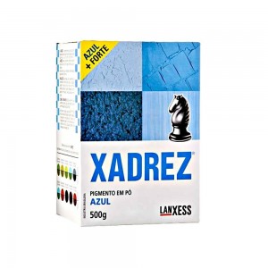 CORANTE EM PO XADREZ 500G - AZUL