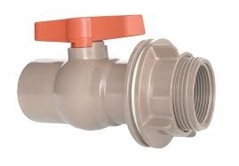 REGISTRO ESFERA PVC C/FLANGE - 50MM 