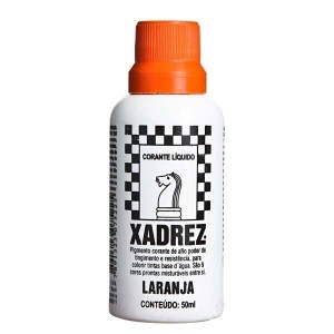 CORANTE LIQUIDO XADREZ 50ML - LARANJA