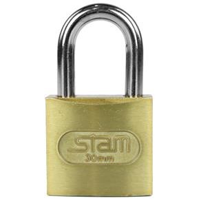CADEADO STAM LATONADO - 30MM