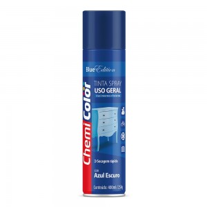 TINTA SPRAY CHEMICOLOR 400ML - AZUL ESCURO