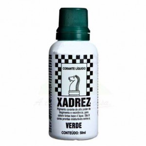 CORANTE LIQUIDO XADREZ 50ML - VERDE