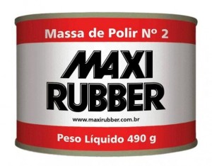 MASSA DE POLIR N°2 490G - MAXI RUBBER 