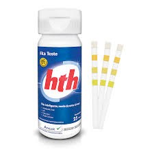 FITA TESTE PARA PH/ALCALINIDADE/CLORO/ACIDO C/25 - HTH