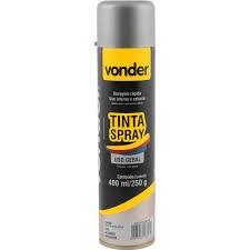 TINTA SPRAY VONDER 400ML - ALUMINIO