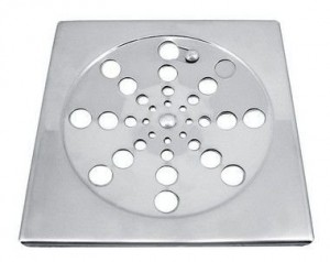 GRELHA INOX - QUADRADA GRANDE C/ FECHAMENTO -BESTFER 15CM X 15CM