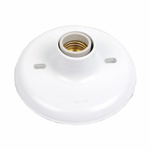 SOQUETE PLAFON BRANCO BOCAL PORCELANA - ILUMI