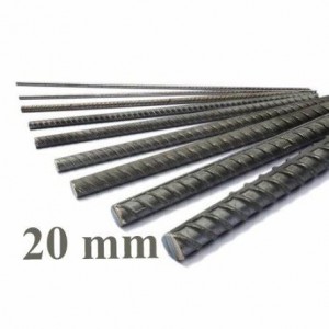 Ferro Construção Vergalhão 12m - 20,00mm - 3/4