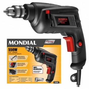 FURADEIRA DE IMPACTO - MONDIAL - 550W 3/8'' - 