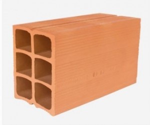 TIJOLOS ARGILA 06F - 24 X 14 X 09,0 - CALCING