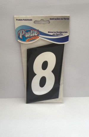 NUMEROS RESIDENCIAS EM ESPELHO - 00 AO 09