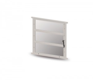 JANELA ALUMINIO VIDROS ALUMASA - BASCULANTE - 50 X 50 - BRANCA