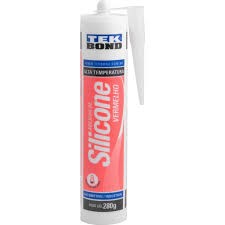 SILICONE TEK BOND - ALTA TEMPERATURA VERMELHO 280GR 