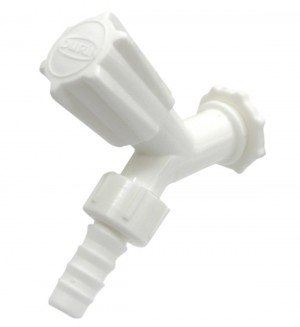 TORNEIRA PVC JARDIM - 1/2 - DURIN - BRANCA