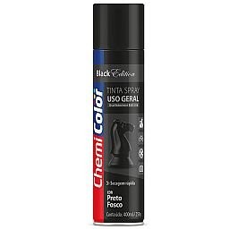 TINTA SPRAY CHEMICOLOR 400ML - PRETO FOSCO