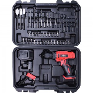 PARAFUSADEIRA / FURADEIRA 12V BATERIA BIV KIT50PCS - WORKER