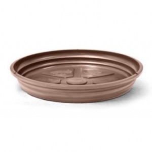 PRATO VASO JARDIM REDONDO TABACO - CIPLA