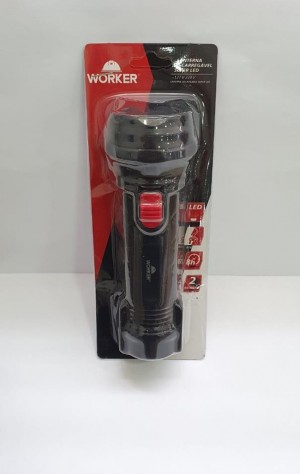 LANTERNA RECARREGÁVEL SUPER LED - WORKER