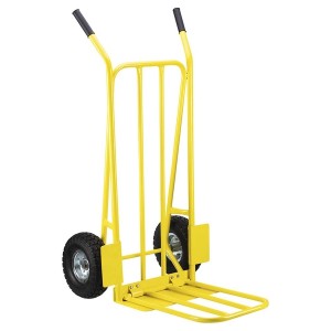 CARRINHO DE CARGA PARABONI - ARMAZEM 300KG AMARELO 