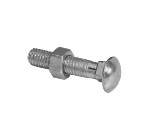 PARAFUSO TIPO FRANCES C/PORCA - 5/16 X 7' ZINCADO