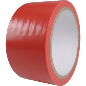 FITA DEMARCAÇÃO 48MM X 14M VERMELHA - BRASFORT