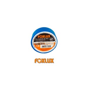 FITA ISOLANTE FOXLUX - 10M X 19MM - AZUL