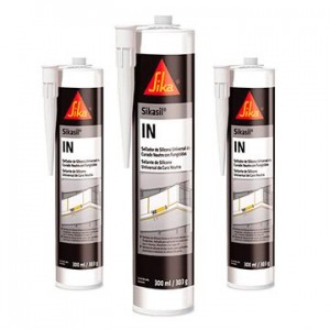 SILICONE SIKASIL - ACETICO BRANCO 265G - SIKA