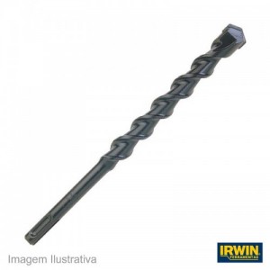 BROCA VIDEA P/ CONCRETO - IRWIN - SDS PLUS - 06MM X 210MM