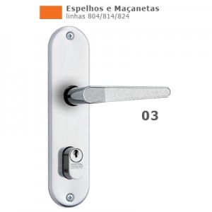 FECHADURA STAM - WC 824/03 - ESP.INOX 