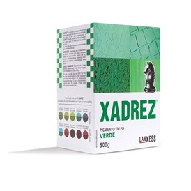 CORANTE EM PO XADREZ 500G - VERDE 