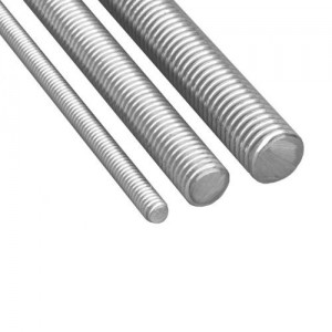 BARRA FERRO ROSCADA 05,00MM - 3/16 X 1,0MT ZINCADA