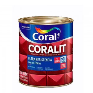 TINTA ESMALTE CORAL - CORALIT PREMIUM 3,6L - ZERO BASE DAGUA - BRANCO