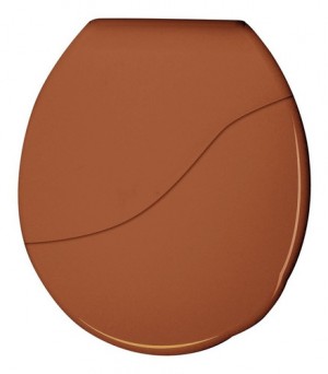 ASSENTO SANITARIO ALMOFADADO - DURIN - MARROM