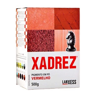 CORANTE EM PÓ XADREZ 500G - VERMELHO