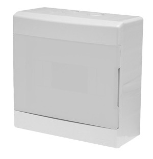 CAIXA DE DISJUNTOR ELET - SOBREPOR - 18/12 - BRANCO