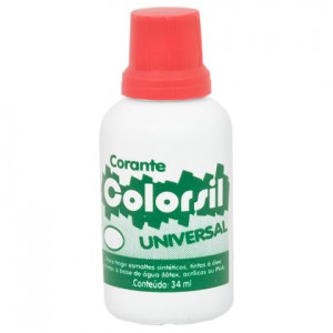 CORANTE LIQUIDO UNIVERSAL COLORSIL 34ML - VERMELHO
