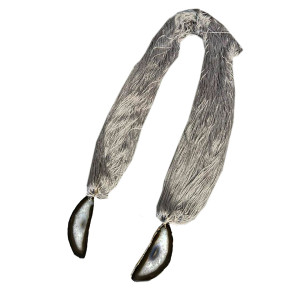 Colar Fio de Seda - Pedra Agata - V48