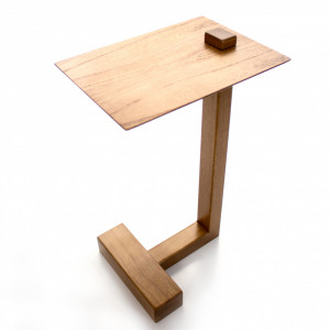 Mesa Lateral Less Amêndoa - Msul Móveis