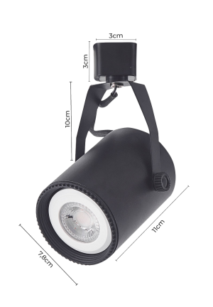 Spot Lille Preto - PAR20 - 