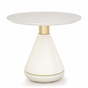 Mesa Lateral Leather Edition VML6271 - Produto Sob Encomenda - Villeart Móveis