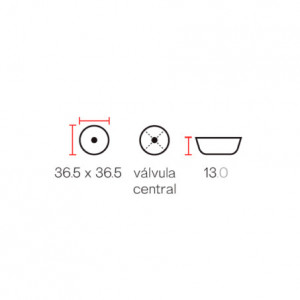 Cuba Redonda Silver White - LX494SW - 