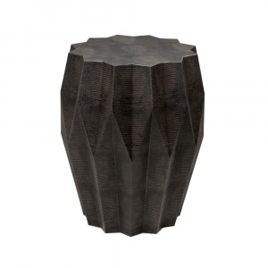 Mesa Lateral Leather Edition VML6257 - Produto Sob Encomenda - Villeart Móveis