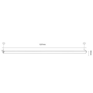 Luminária Pendente Horizon 14W - Romalux - 