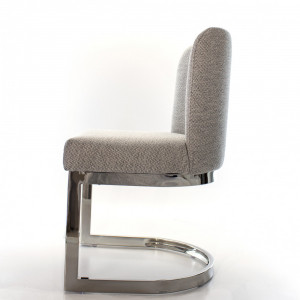 Cadeira Meri Inox Polido - 