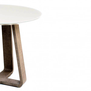 Mesa Lateral Leather Edition VML6251 - Produto Sob Encomenda - Villeart Móveis - 