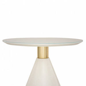 Mesa Lateral Leather Edition VML6270 - Produto Sob Encomenda - Villeart Móveis - 