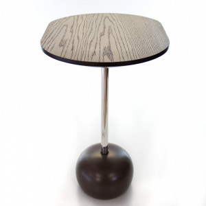 Mesa Lateral Pisa Carvalho Fosco - A Misura - 