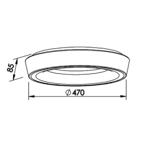 Plafon  Apollo - Branco - 
