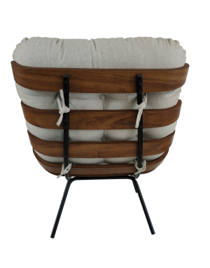 Poltrona Palatina Acompanha Puff - Laform Estofados - 