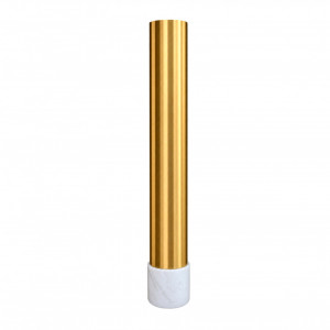 Vaso Metal e Marmore - 